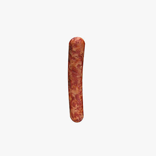 Sausage V01 Low-poly 3D model