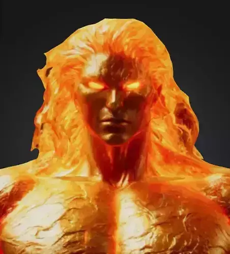 Fire Elemental Villan