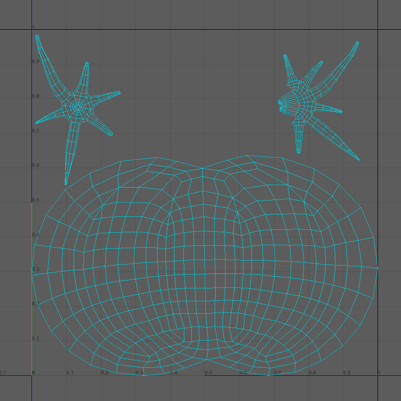 Tomato Low-poly 3D model_11