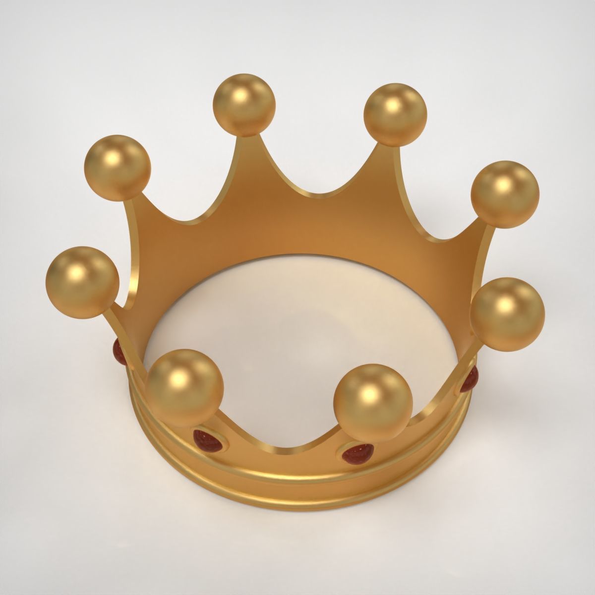 Crown 3D print model_6