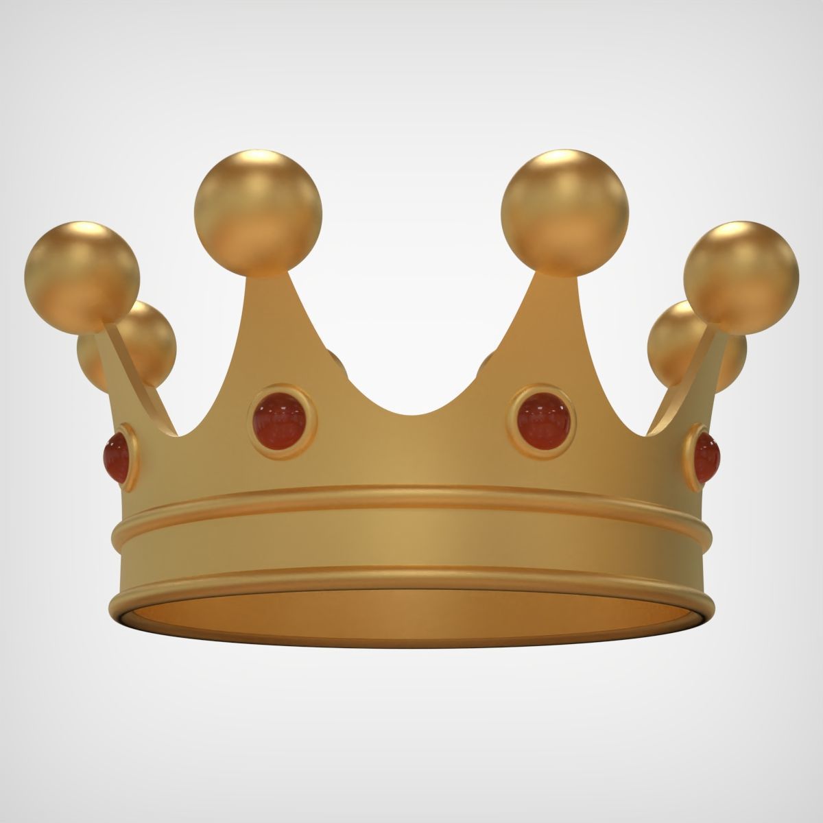 Crown 3D print model_9