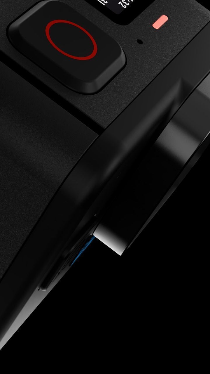 GOPRO HERO11 Black Mini with 4k texture Animated 3D model_3