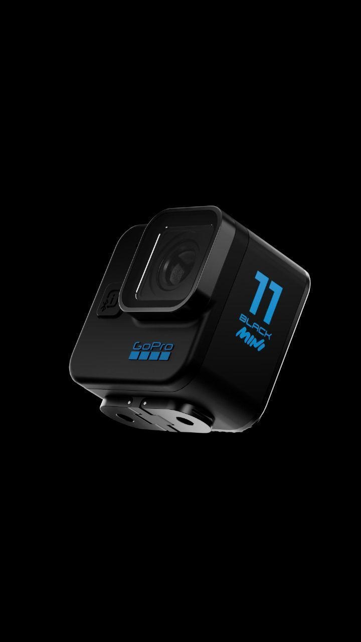 GOPRO HERO11 Black Mini with 4k texture Animated 3D model_5
