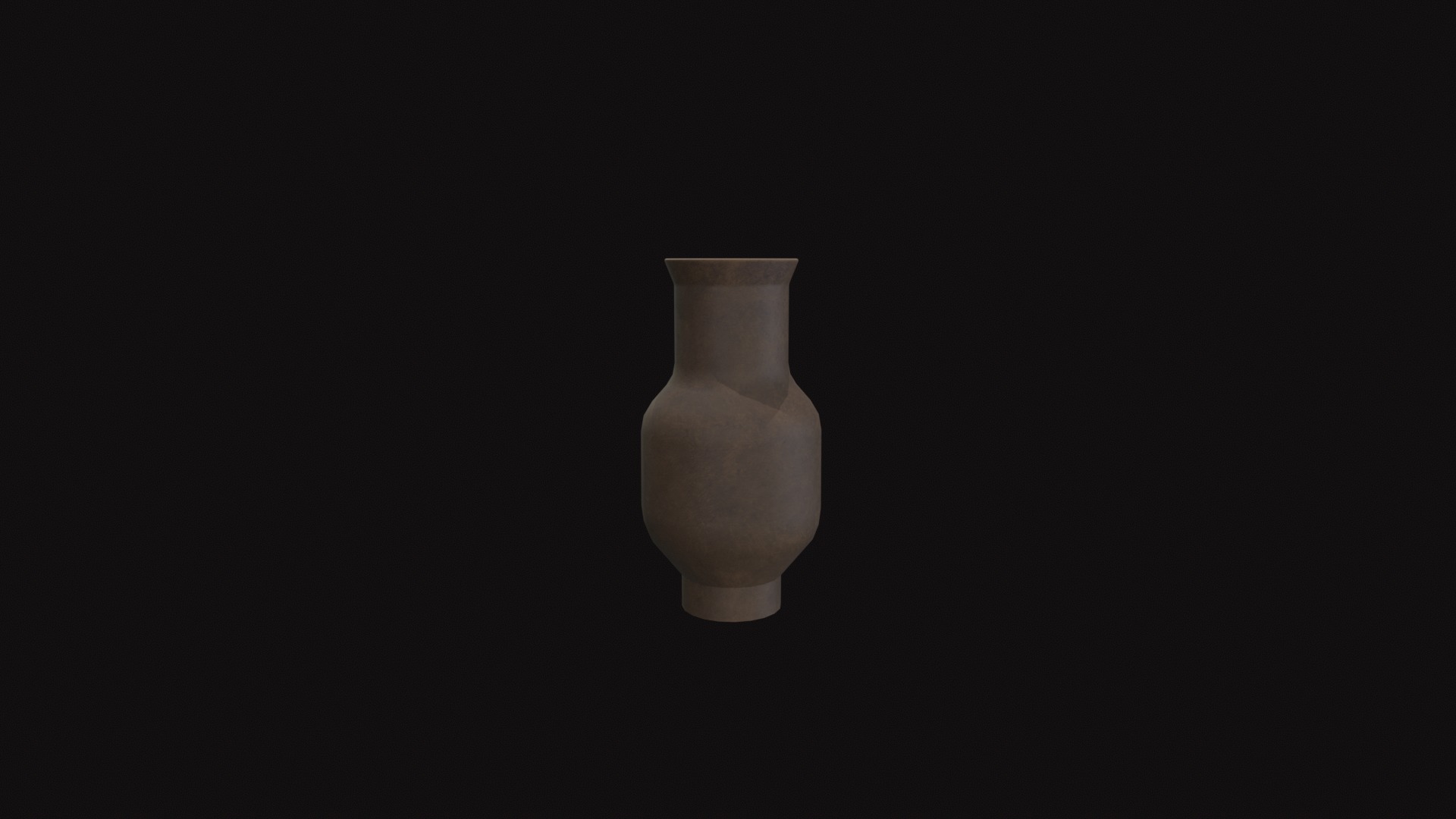 Vase V01 Low-poly 3D model_6