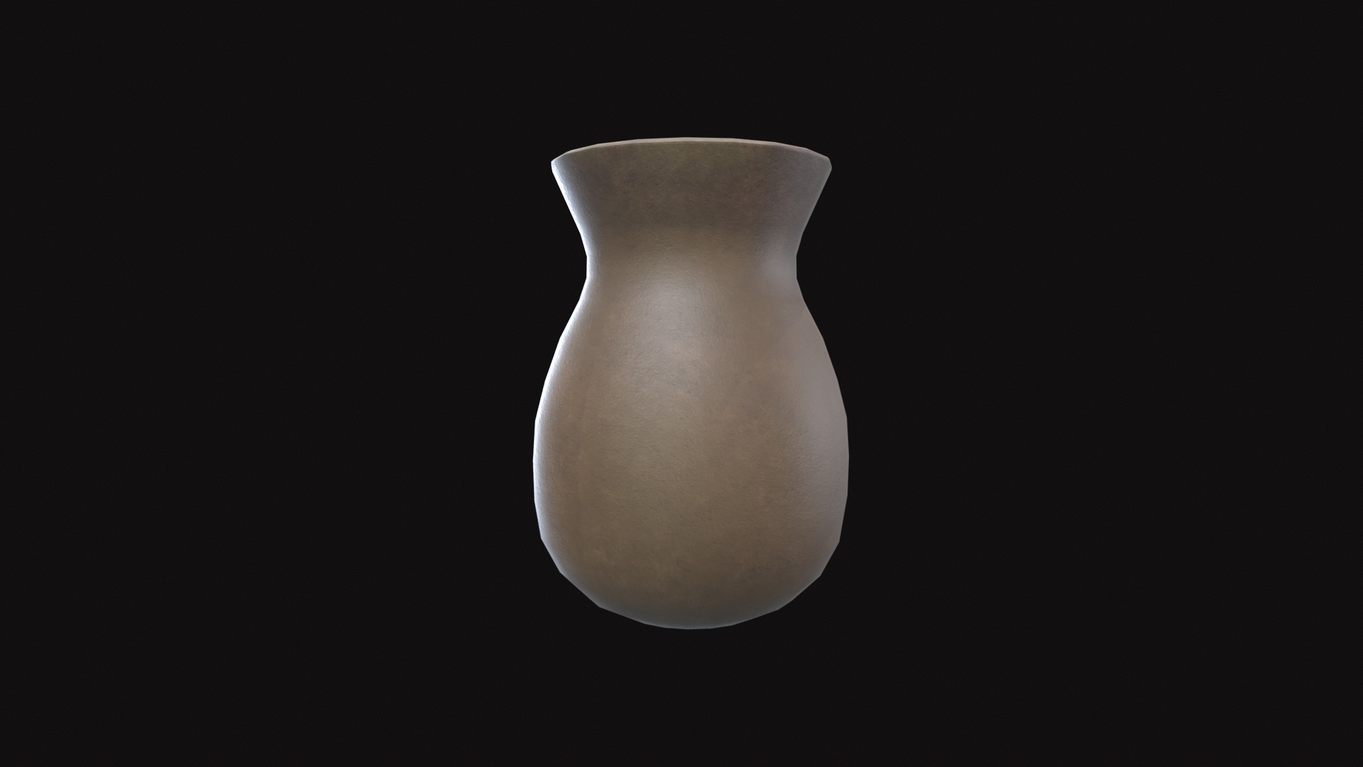 Vase V02 Low-poly 3D model_2