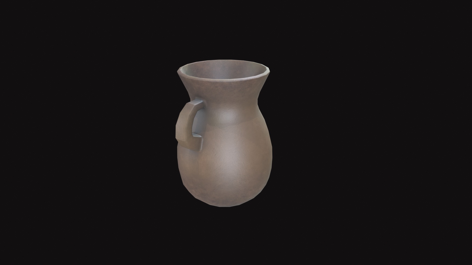 Vase V02 Low-poly 3D model_6