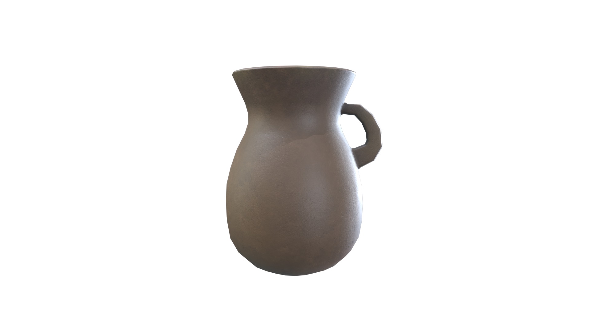 Vase V02 Low-poly 3D model_9