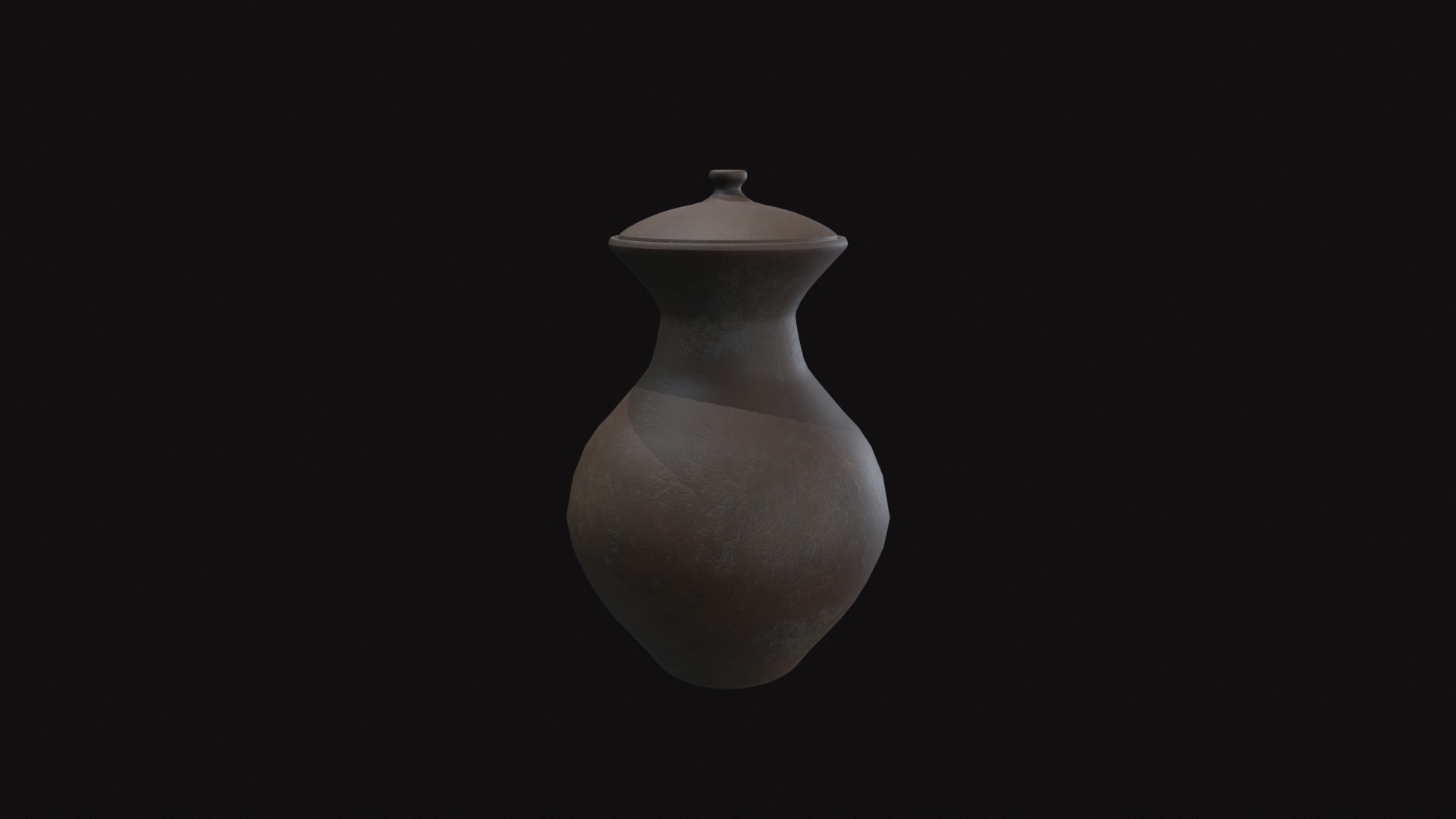 Vase V04 Low-poly 3D model_2