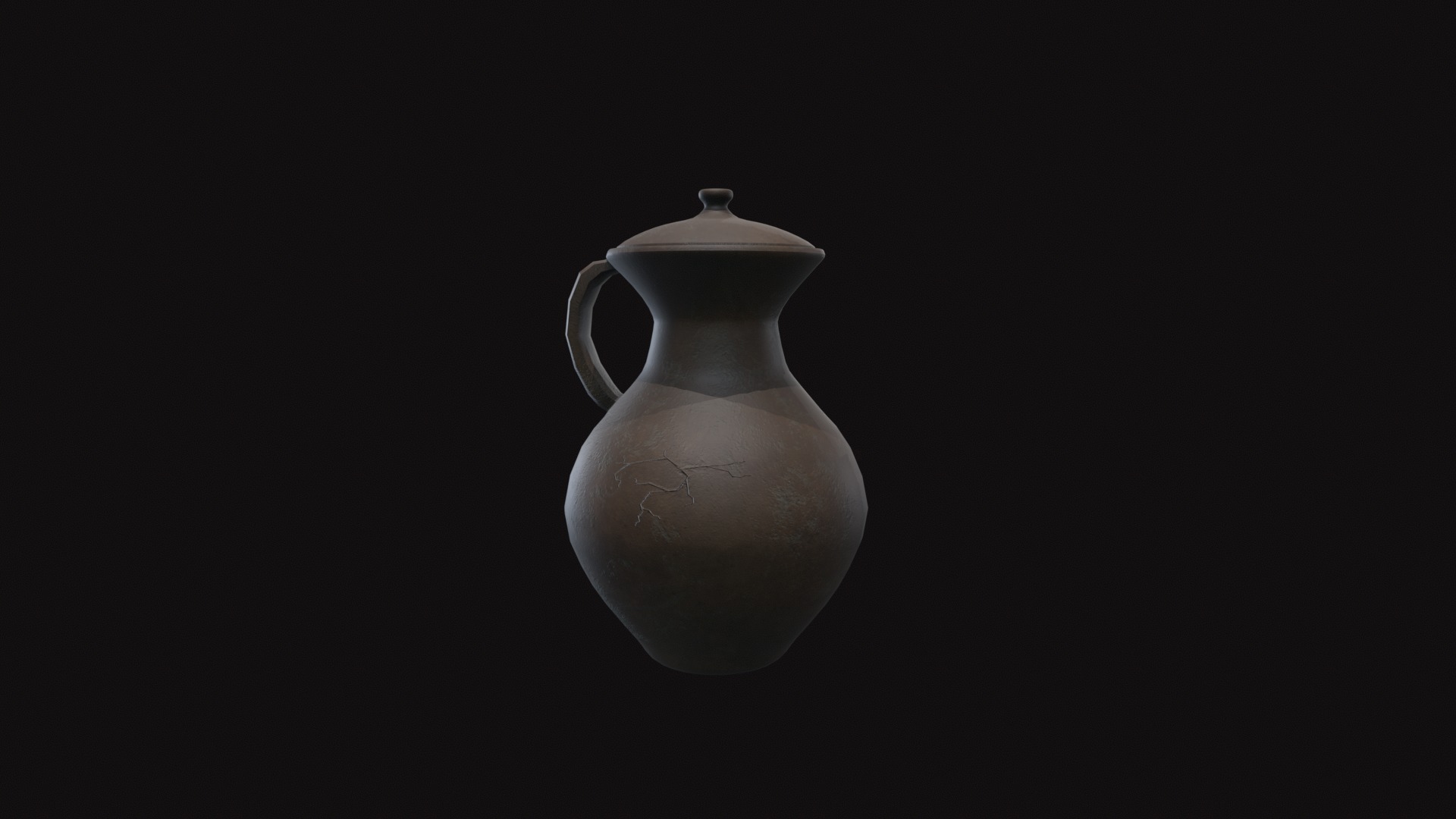 Vase V04 Low-poly 3D model_7