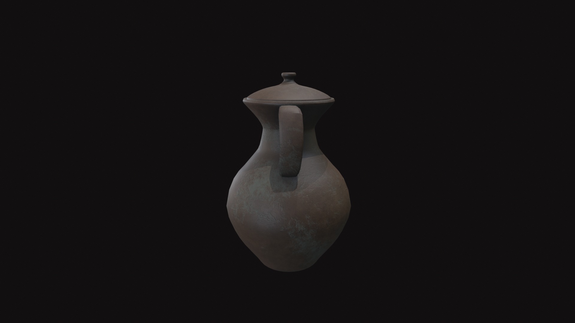 Vase V04 Low-poly 3D model_3
