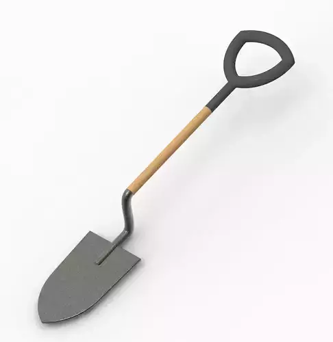 Kids Garden Shovel 3D print model