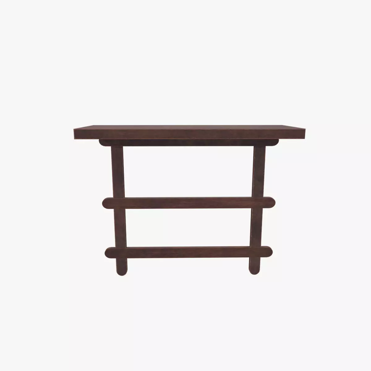 Wall Rack Low-poly 3D model_0