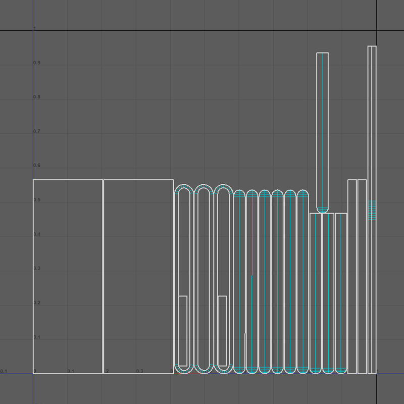 Wall Rack Low-poly 3D model_11