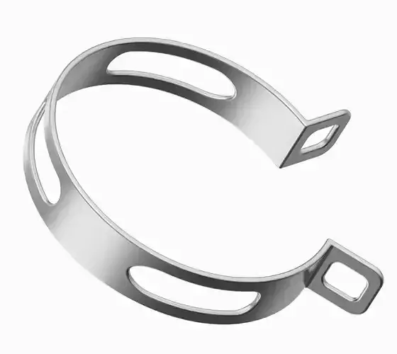 Motorcycle Silencer Bracket 3D print model