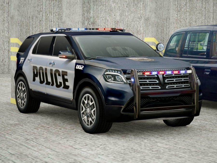 21 Low Poly social vehicles Low-poly 3D model_19