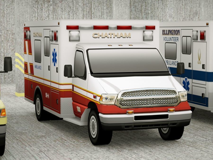 21 Low Poly social vehicles Low-poly 3D model_16