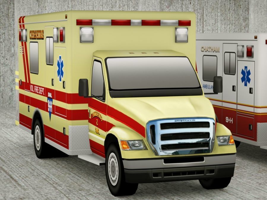 21 Low Poly social vehicles Low-poly 3D model_17