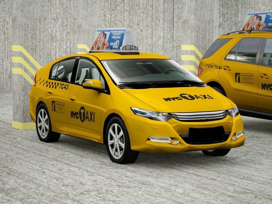 21 Low Poly social vehicles Low-poly 3D model_23