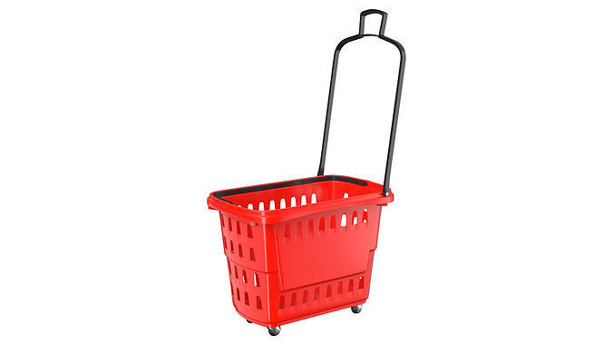 Shopping Cart 02v 3D model