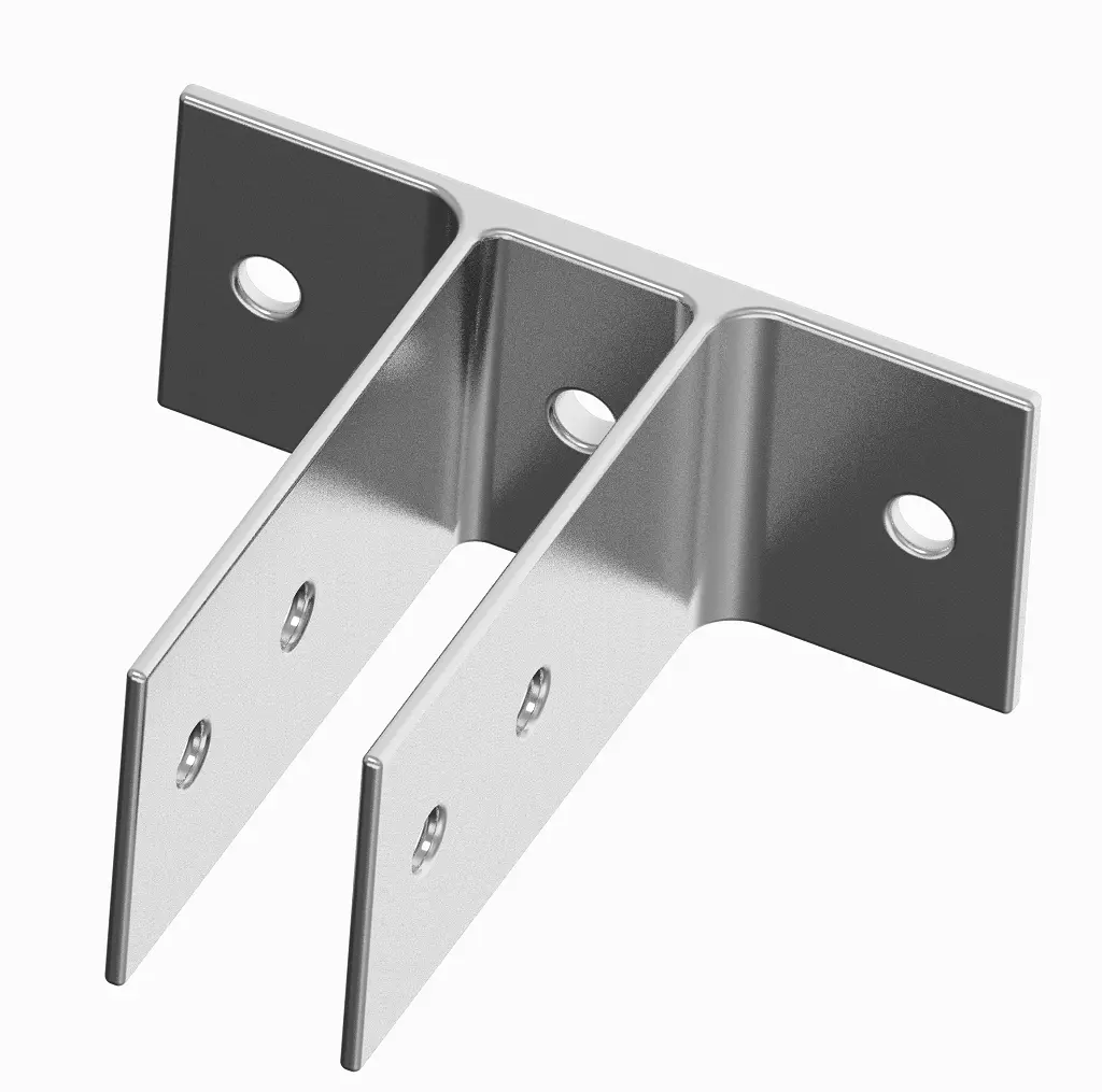 Double Ear Bracket 3D print model_0