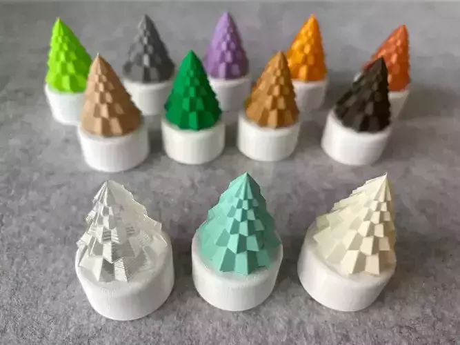 Mini-LED-Christmas-Tree - Vase Mode 3D print model