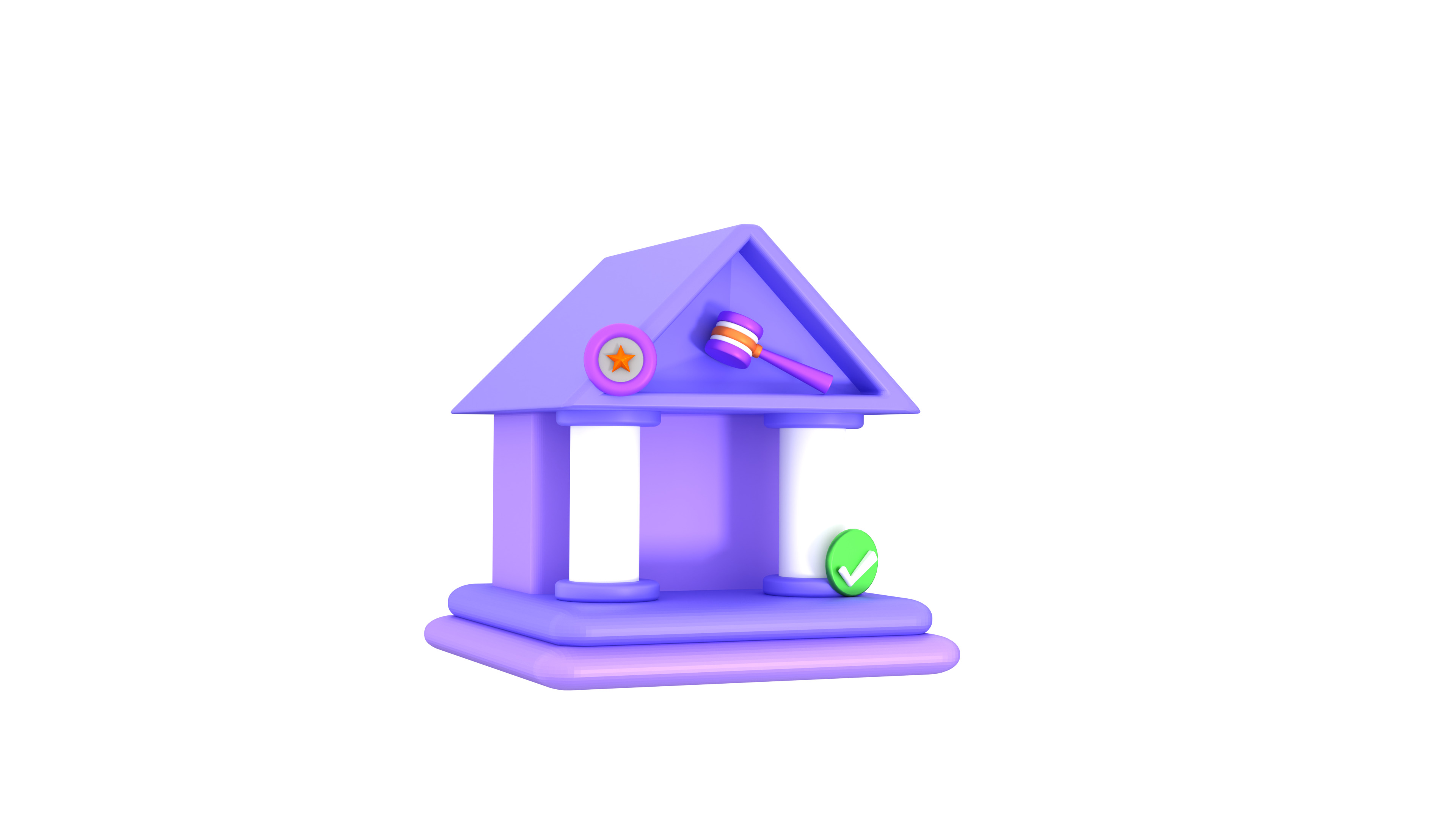 Cyber Security 3d Illustration Icon Pack 3D model 3D model_5