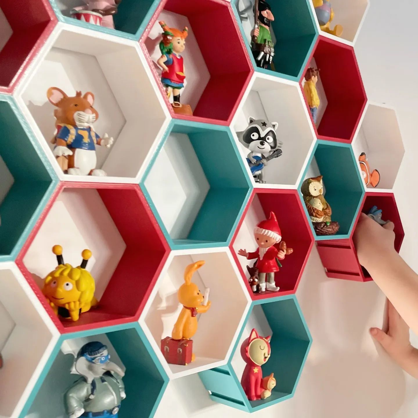 Shelf for Tonie figures  3D print model_1