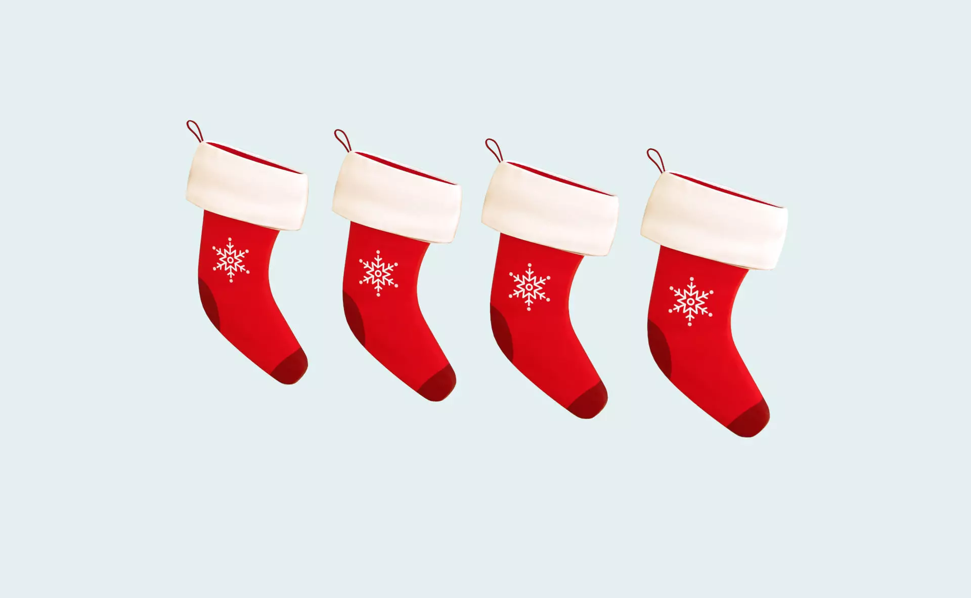 Cartoon Gift Christmas Stocking v0010 Low-poly 3D model_0