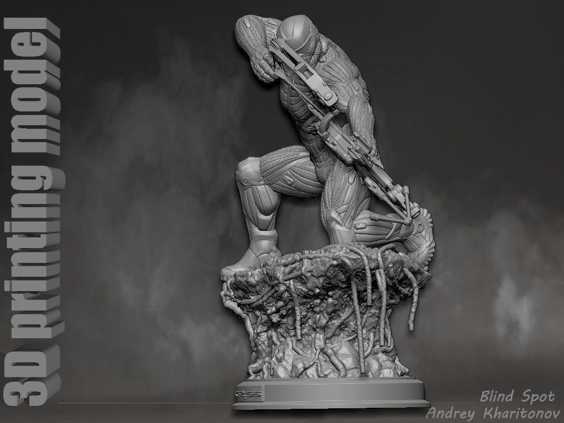 Crysis 3 3D print model_2