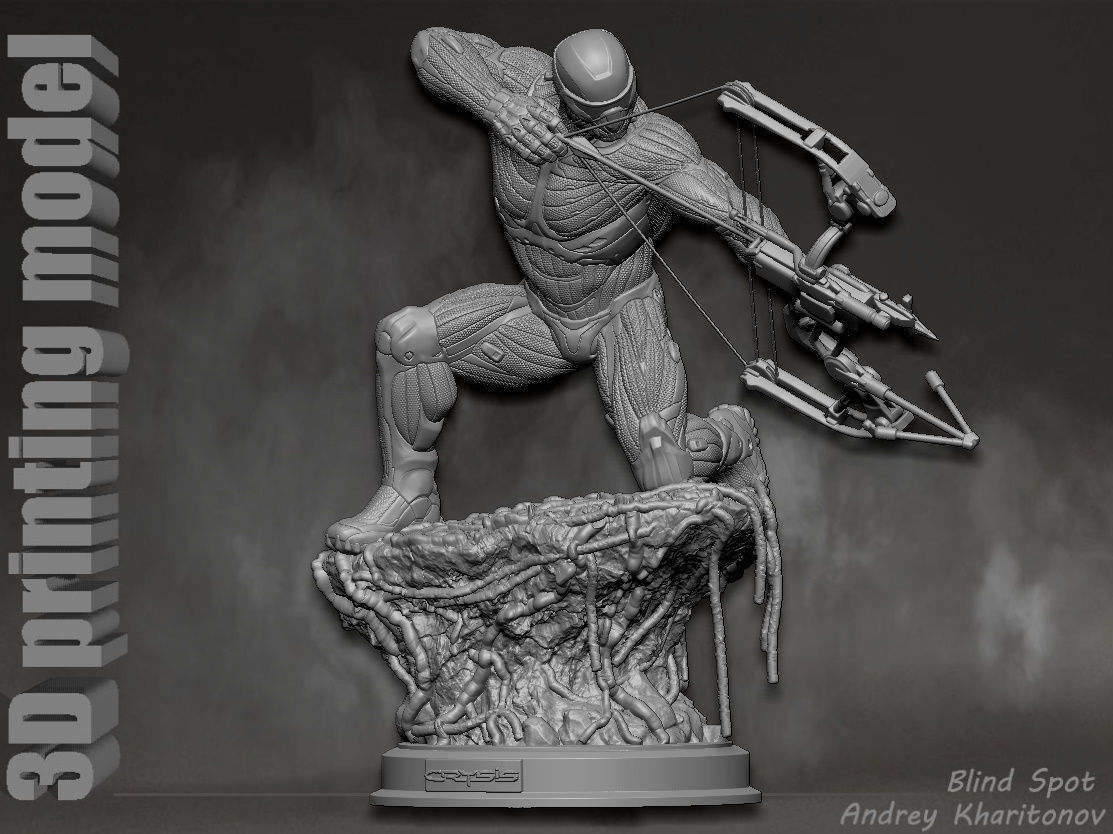 Crysis 3 3D print model_1