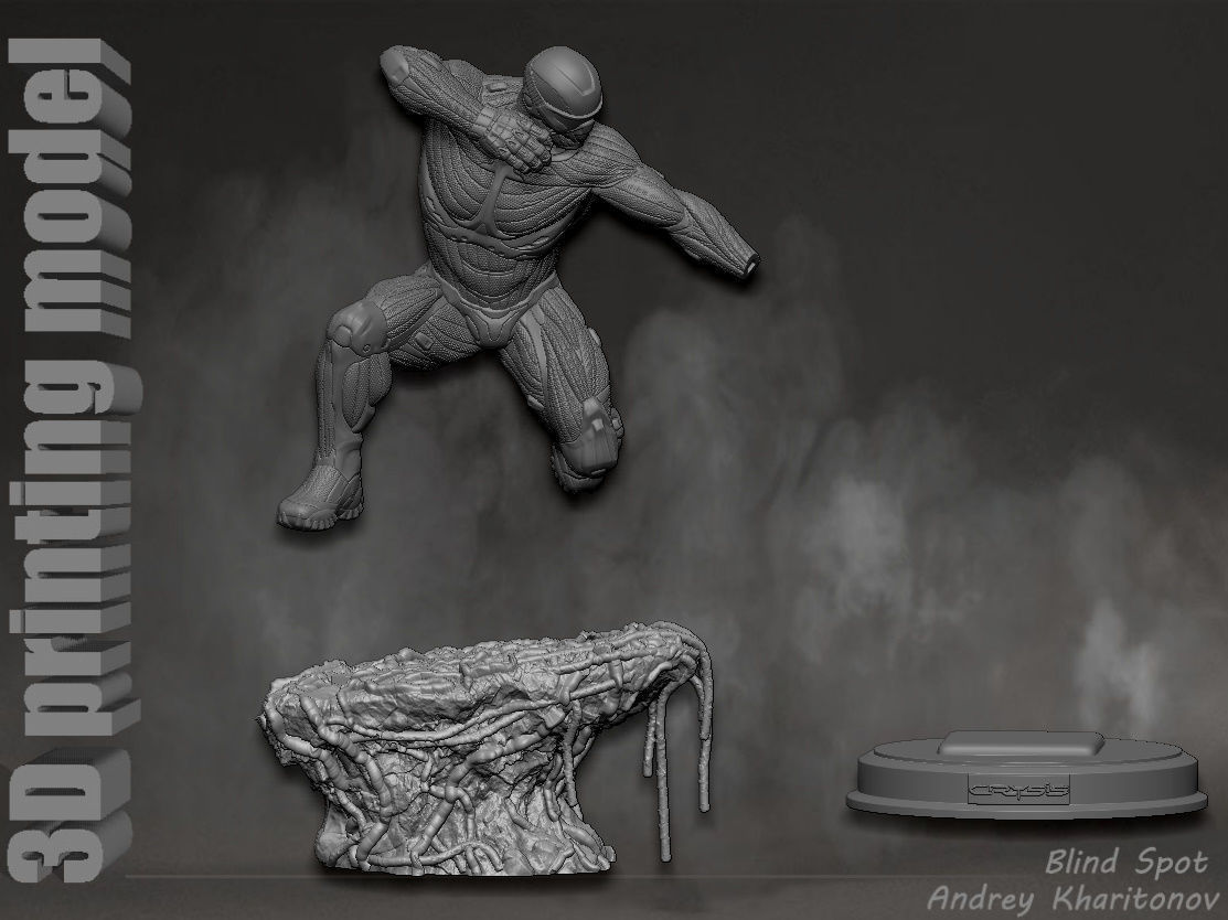 Crysis 3 3D print model_23