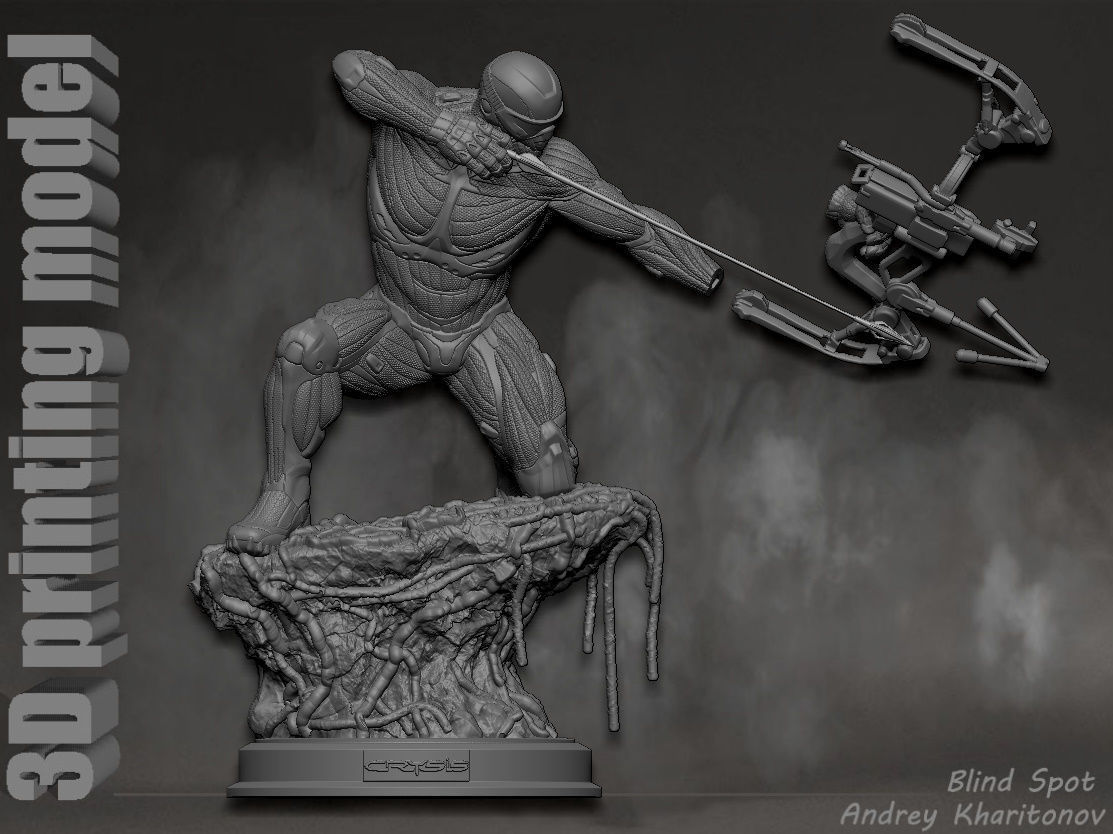 Crysis 3 3D print model_20