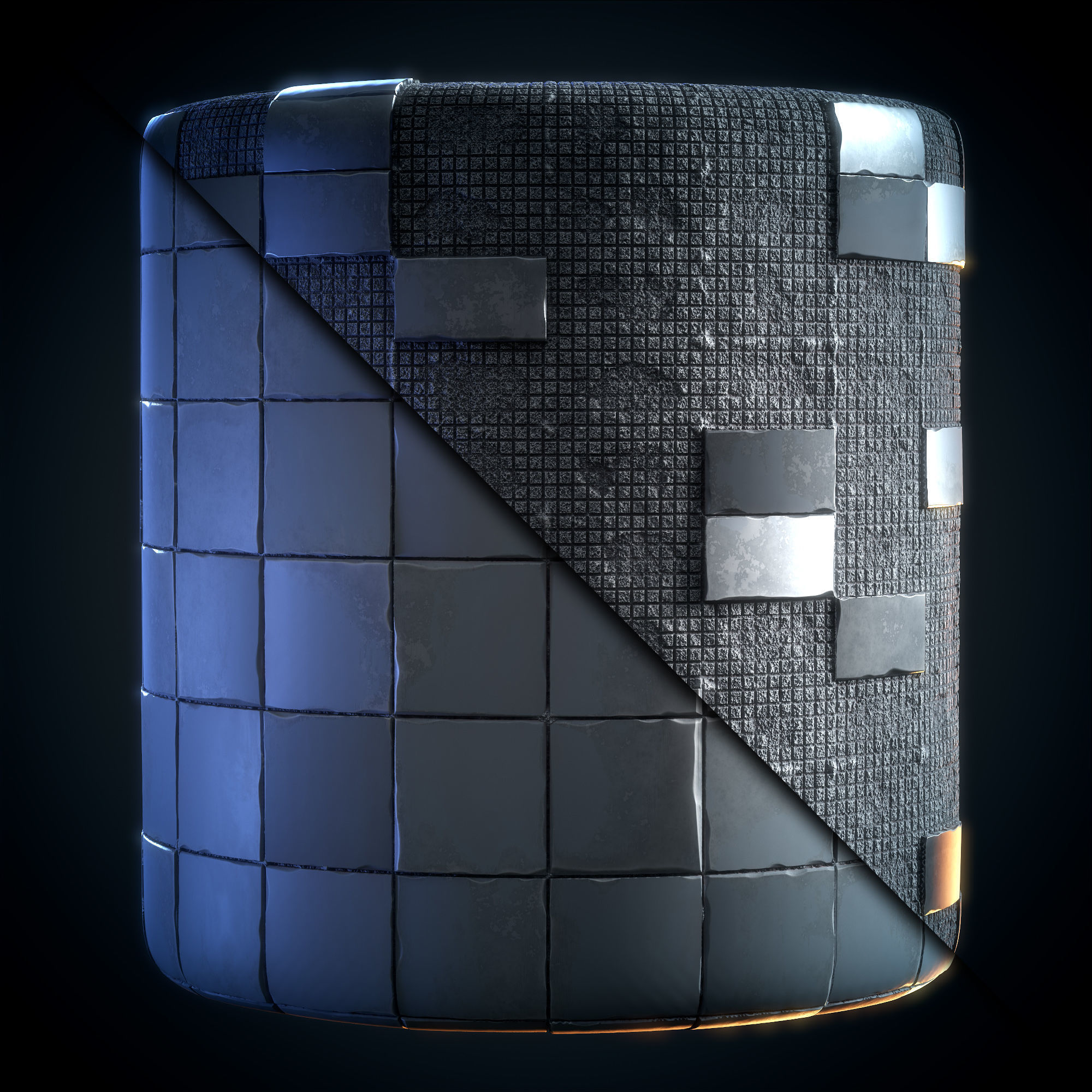 Tile Damage Stylized - VOL 03 - SBsar - Maps Texture_6