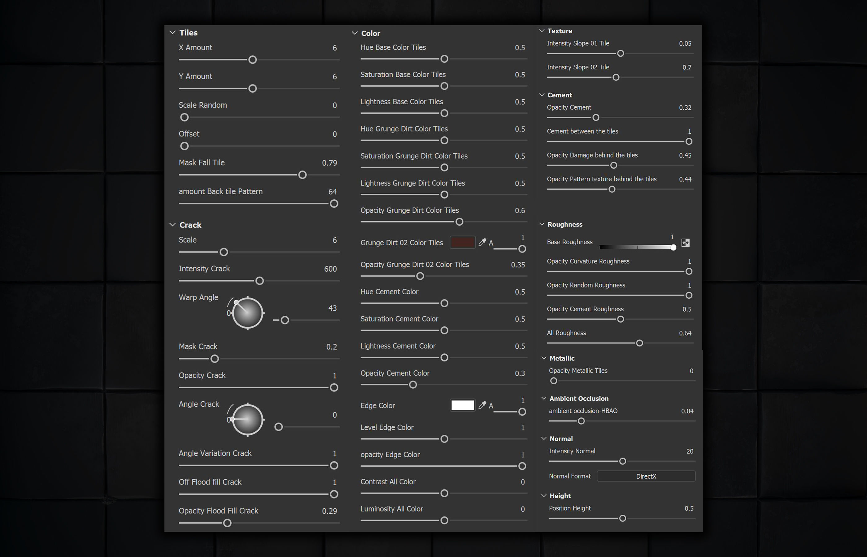 Tile Damage Stylized - VOL 03 - SBsar - Maps Texture_11