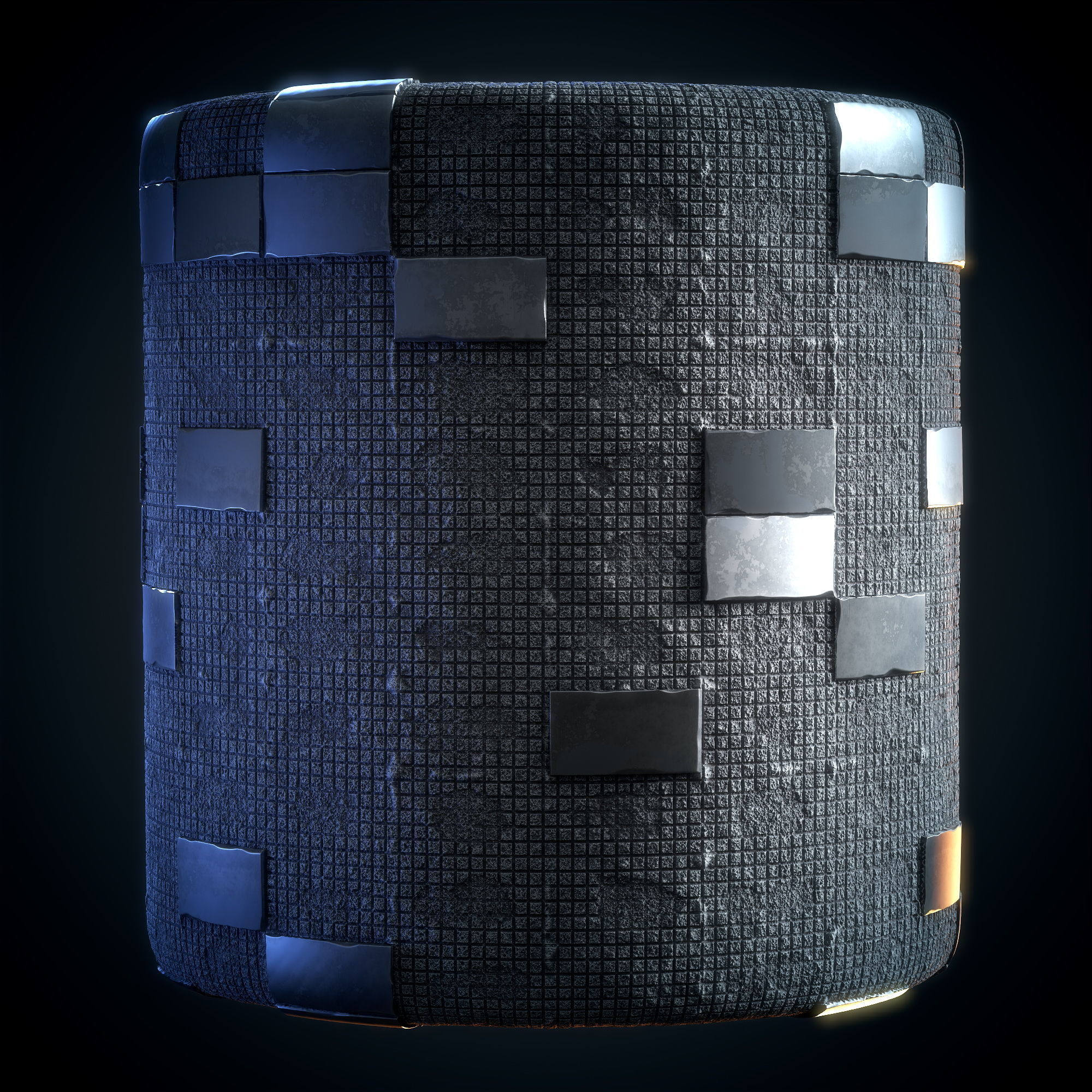 Tile Damage Stylized - VOL 03 - SBsar - Maps Texture_3