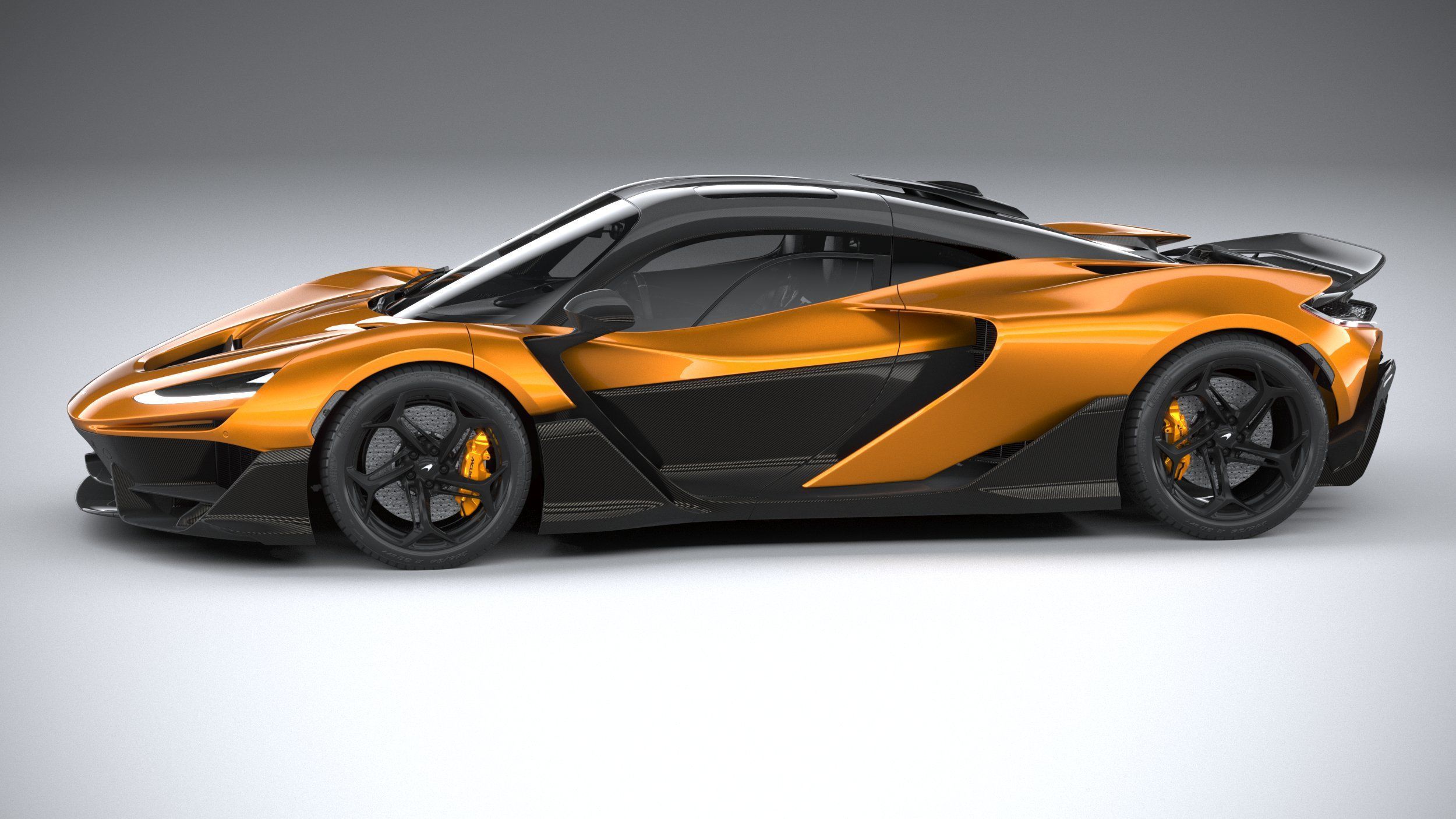 Mclaren W1 2025 3D model_8
