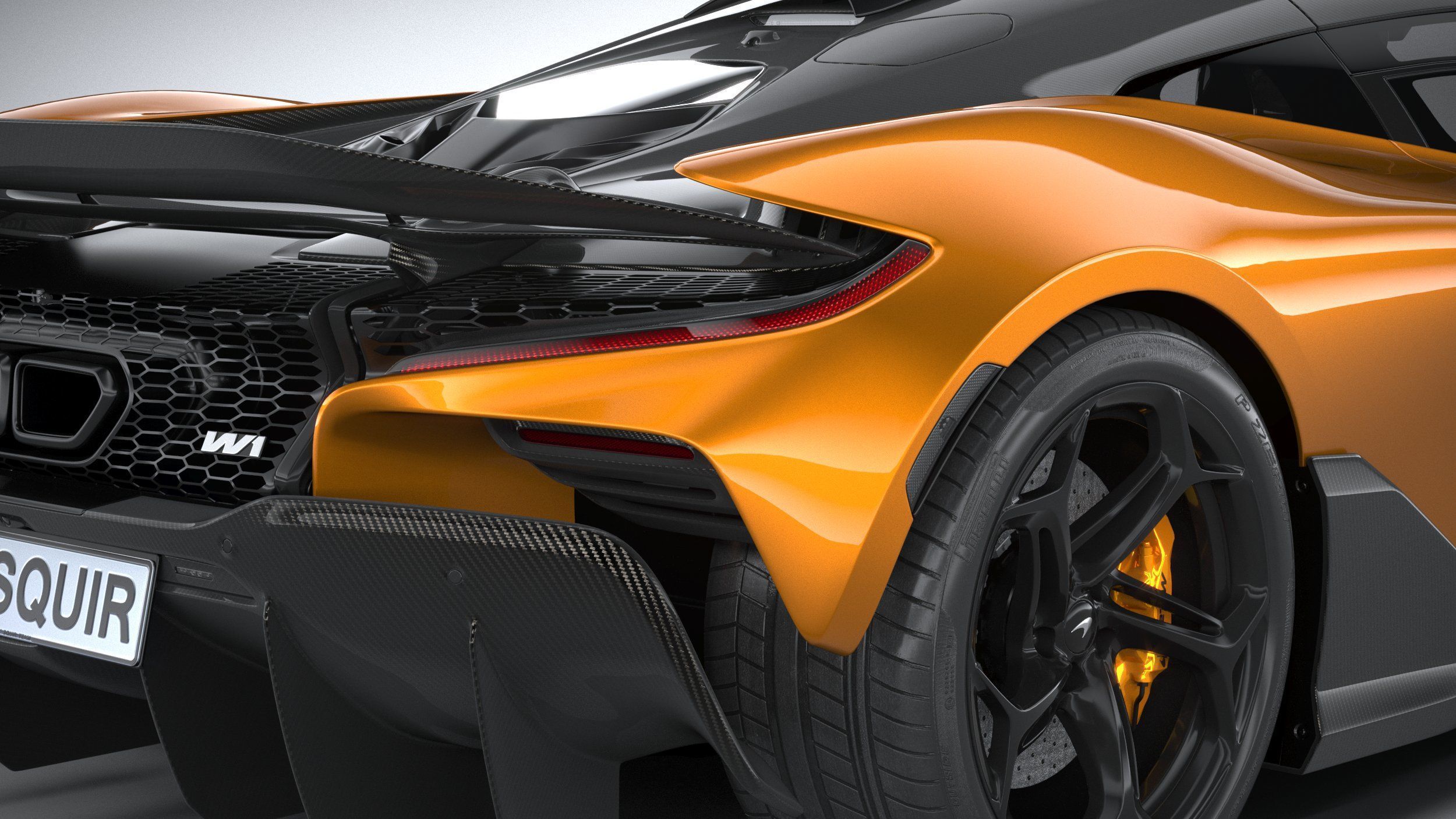 Mclaren W1 2025 3D model_18