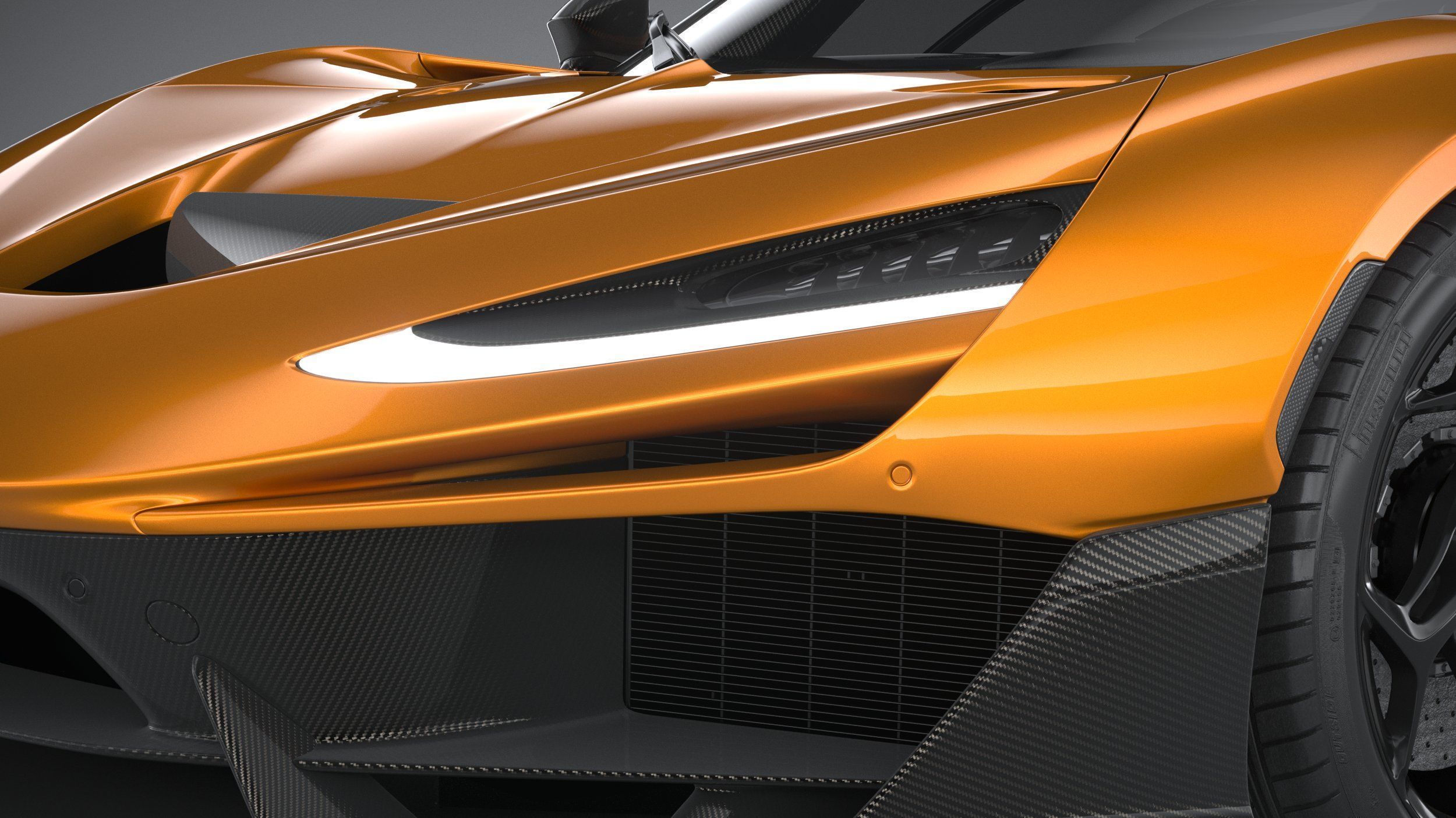 Mclaren W1 2025 3D model_14