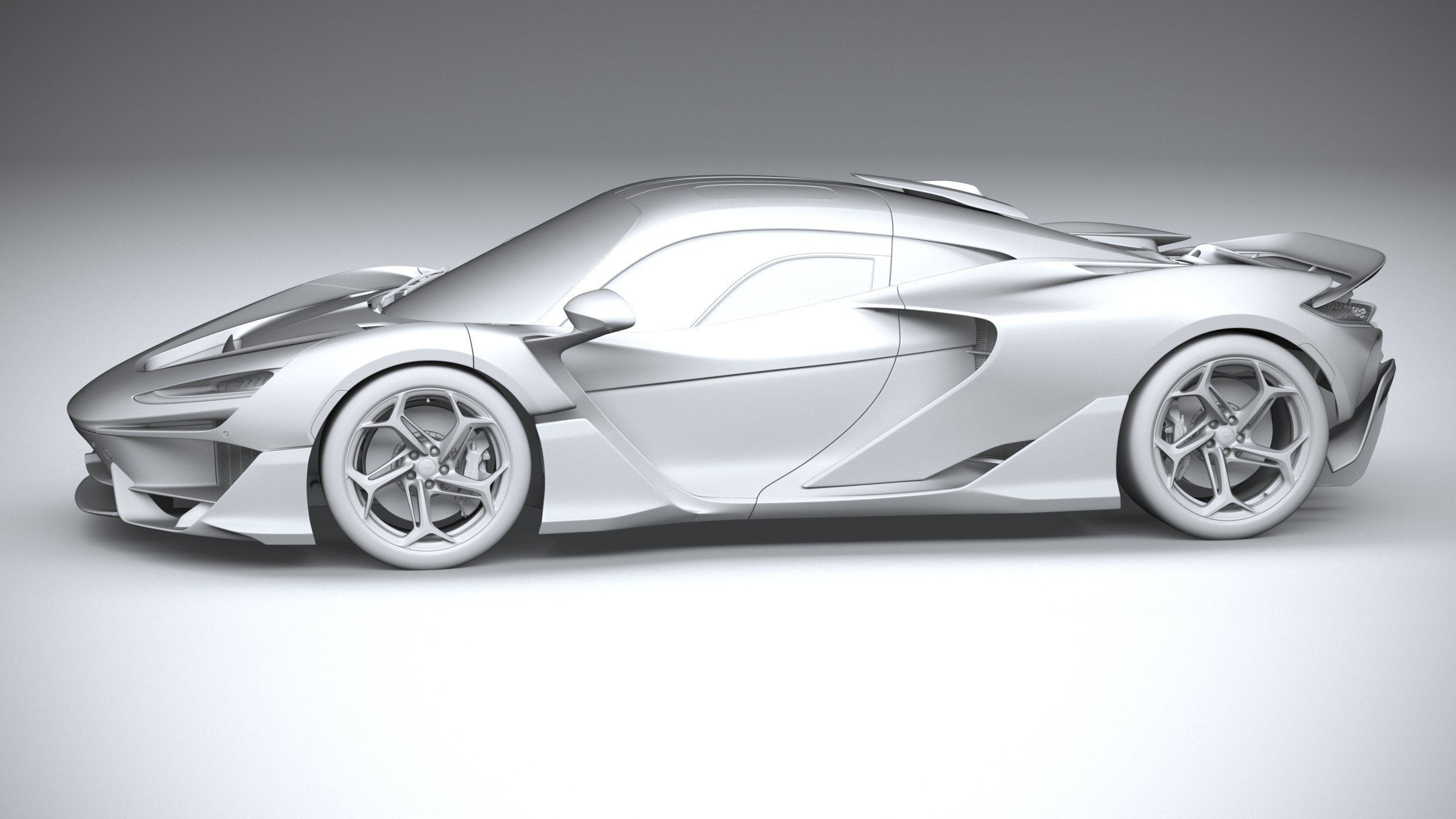 Mclaren W1 2025 3D model_22
