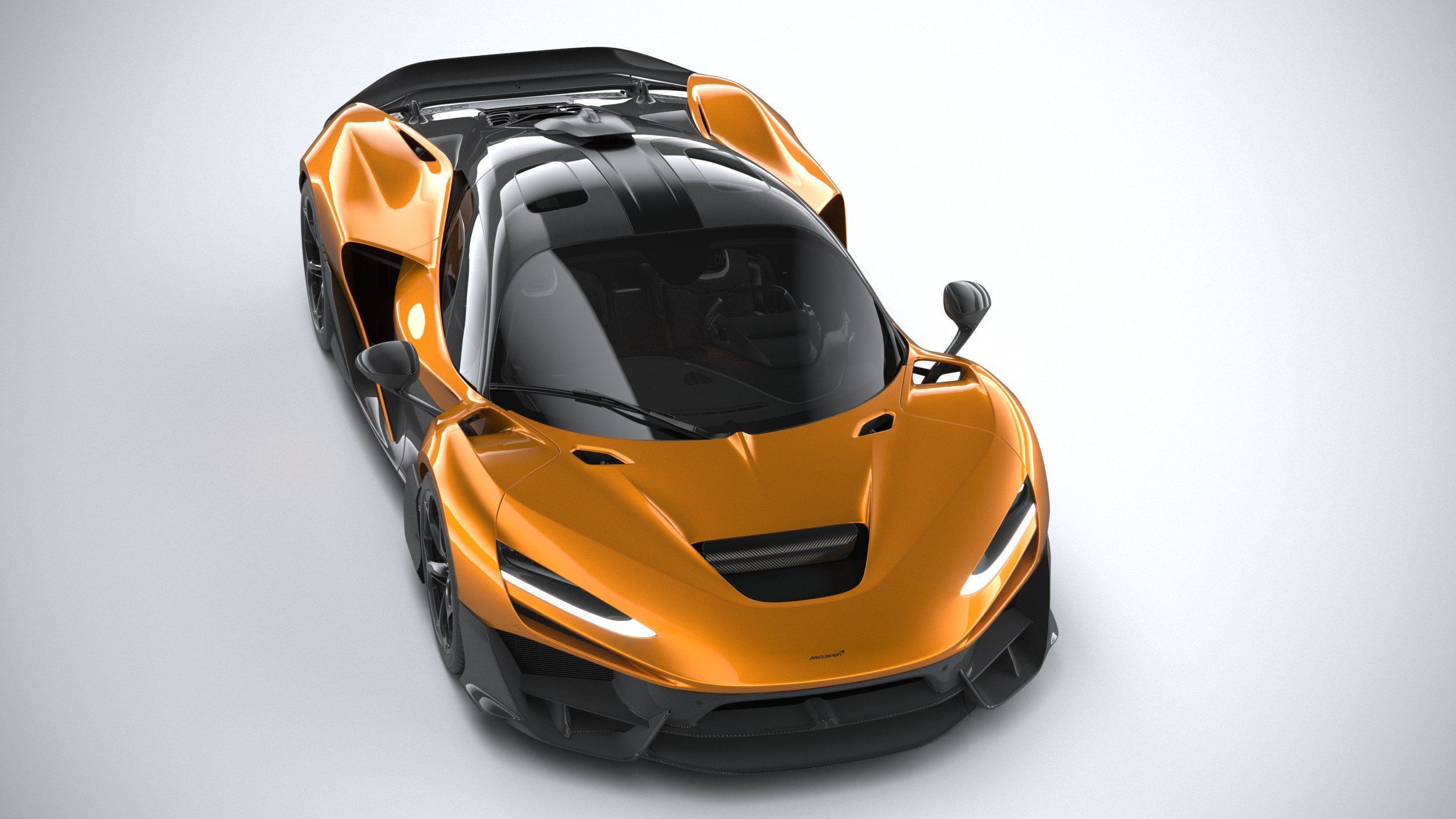 Mclaren W1 2025 3D model_12