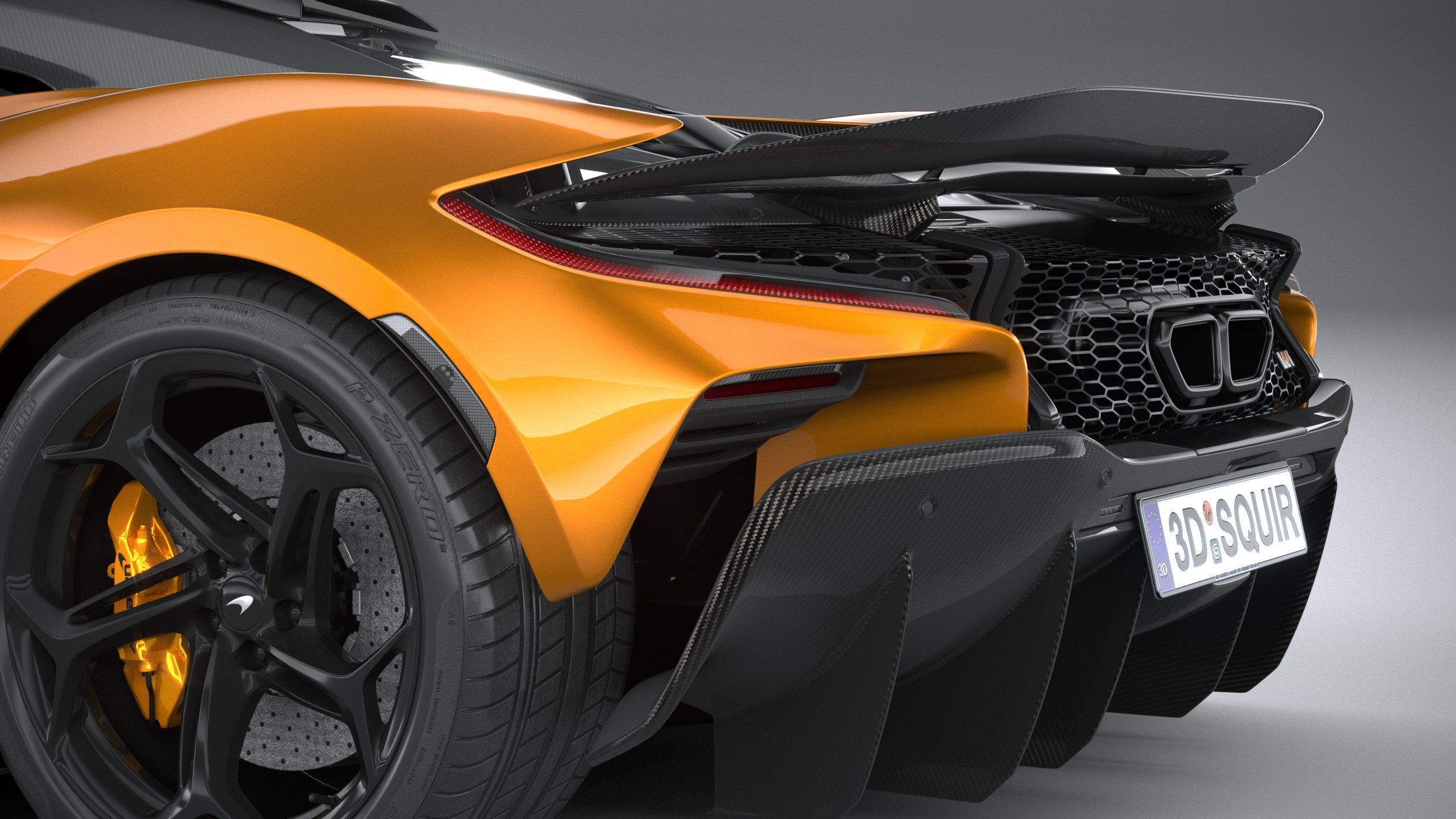 Mclaren W1 2025 3D model_6