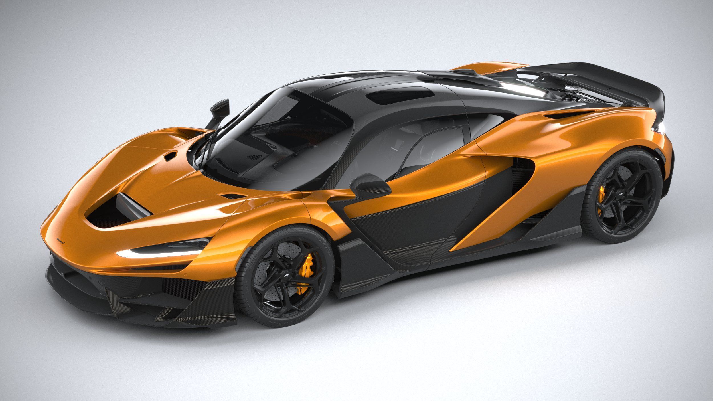 Mclaren W1 2025 3D model_7