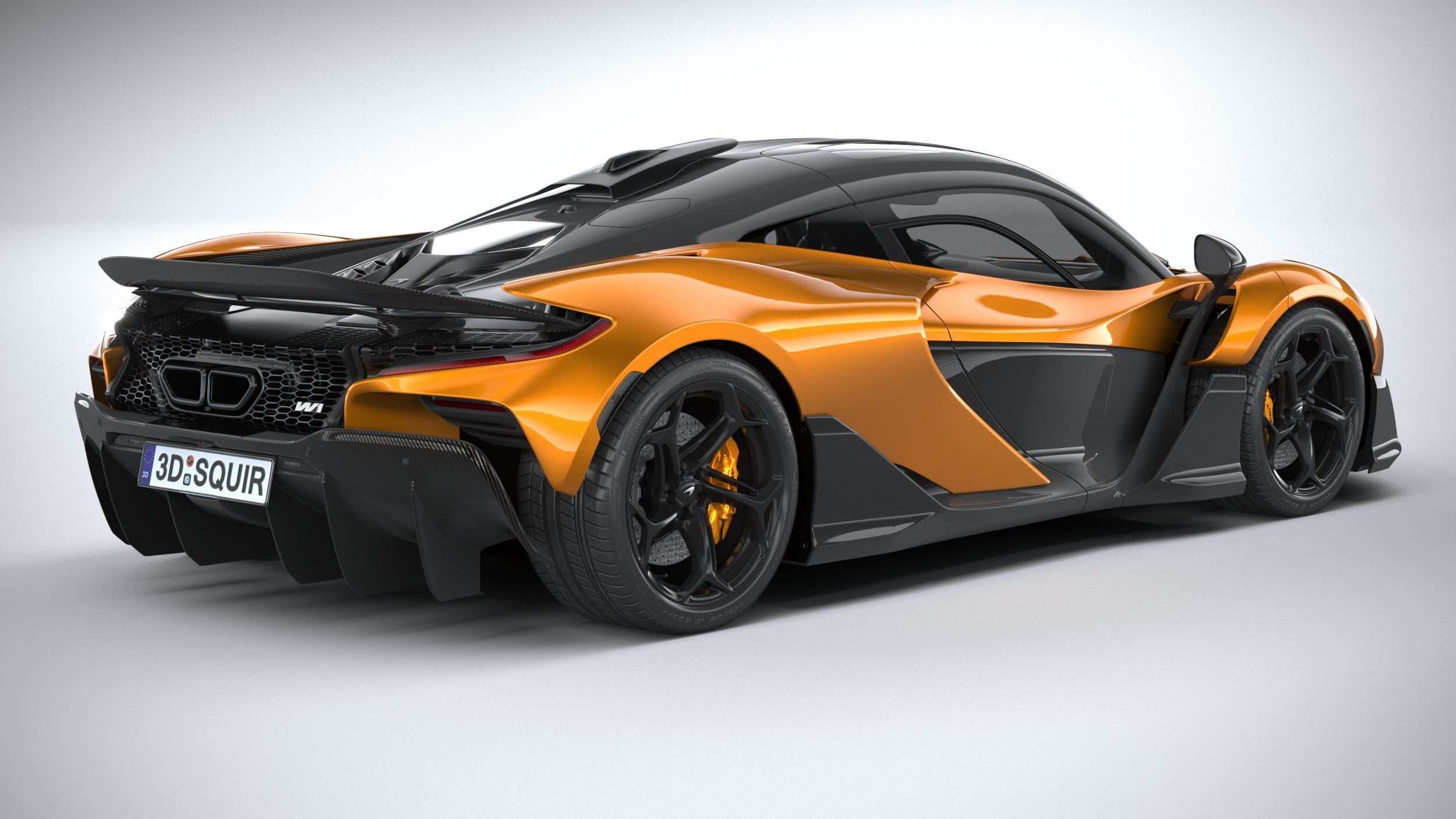 Mclaren W1 2025 3D model_17