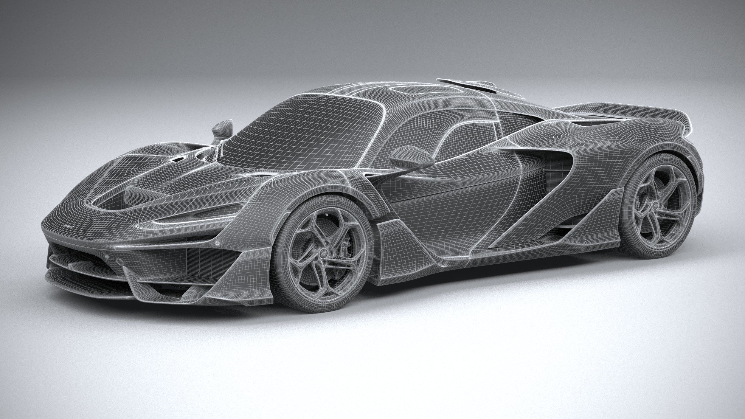 Mclaren W1 2025 3D model_29