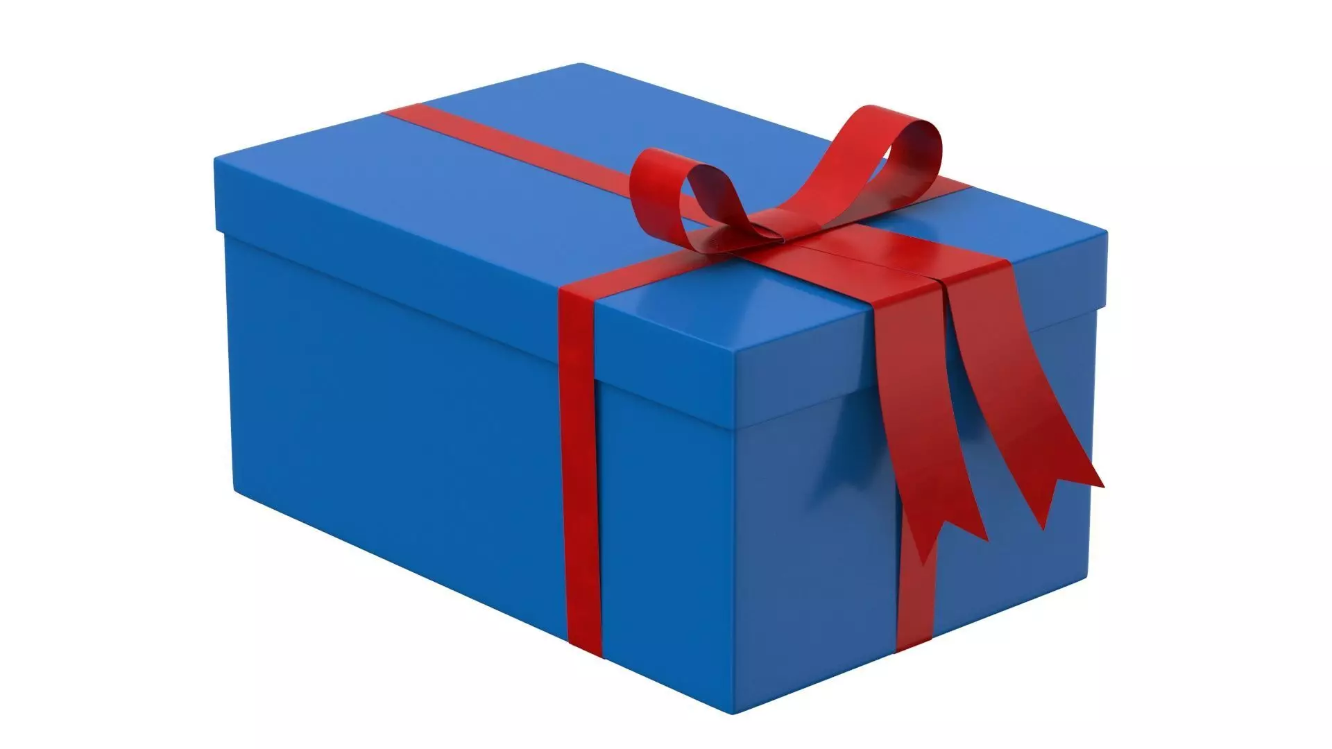 Gift box v1 3D model_0