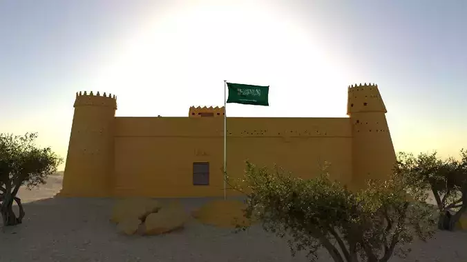 3D Model of Al-Masmak Fortress