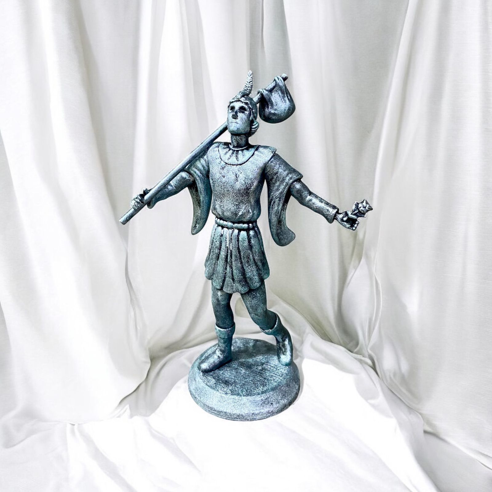 The fool - tarot card 0 3D print model_7