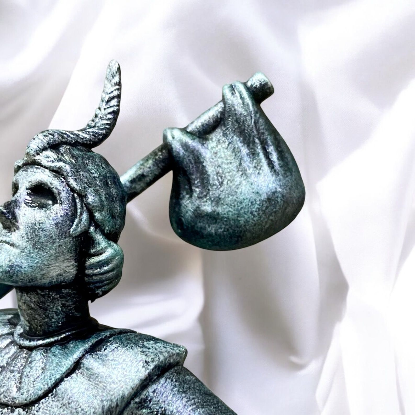 The fool - tarot card 0 3D print model_10