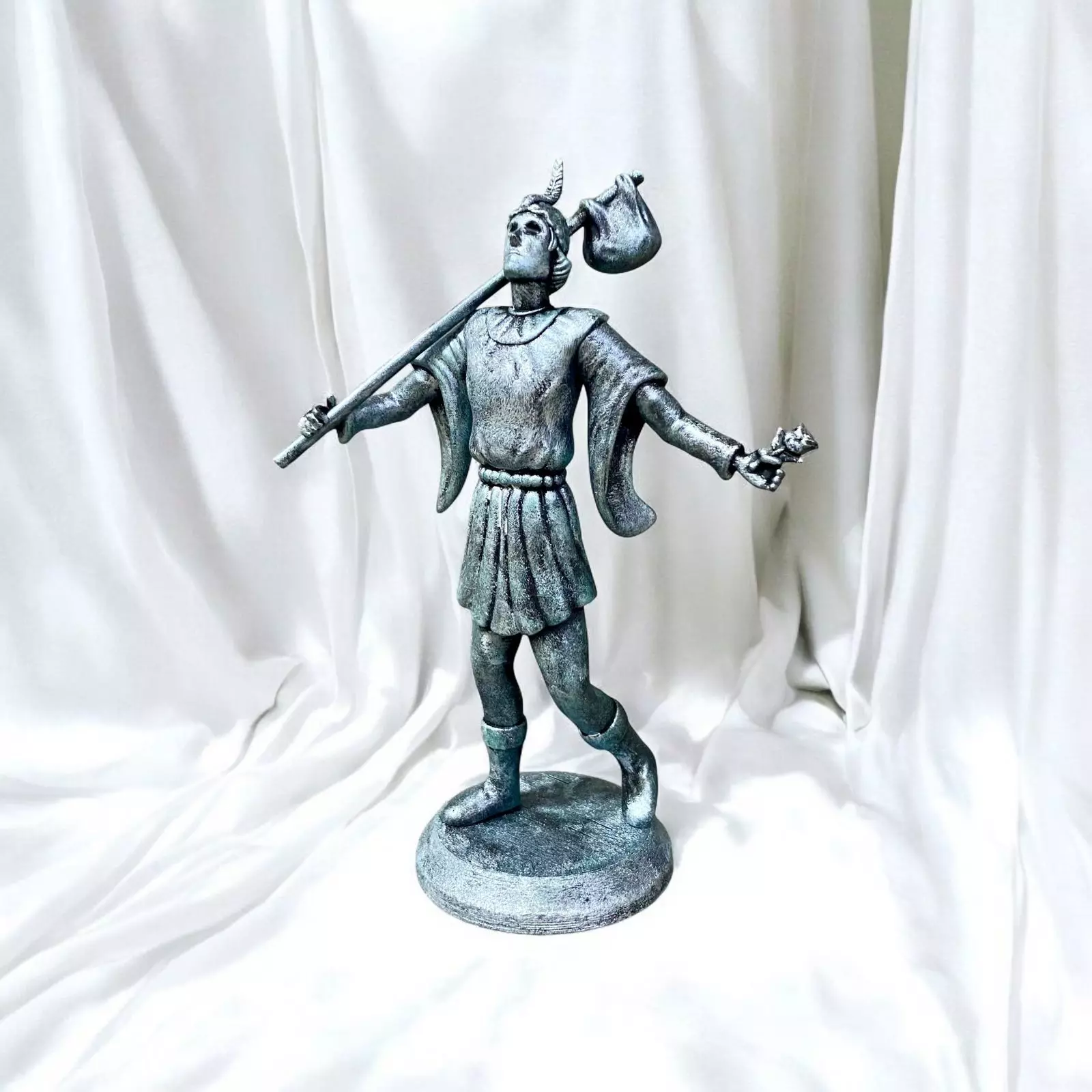 The fool - tarot card 0 3D print model_0