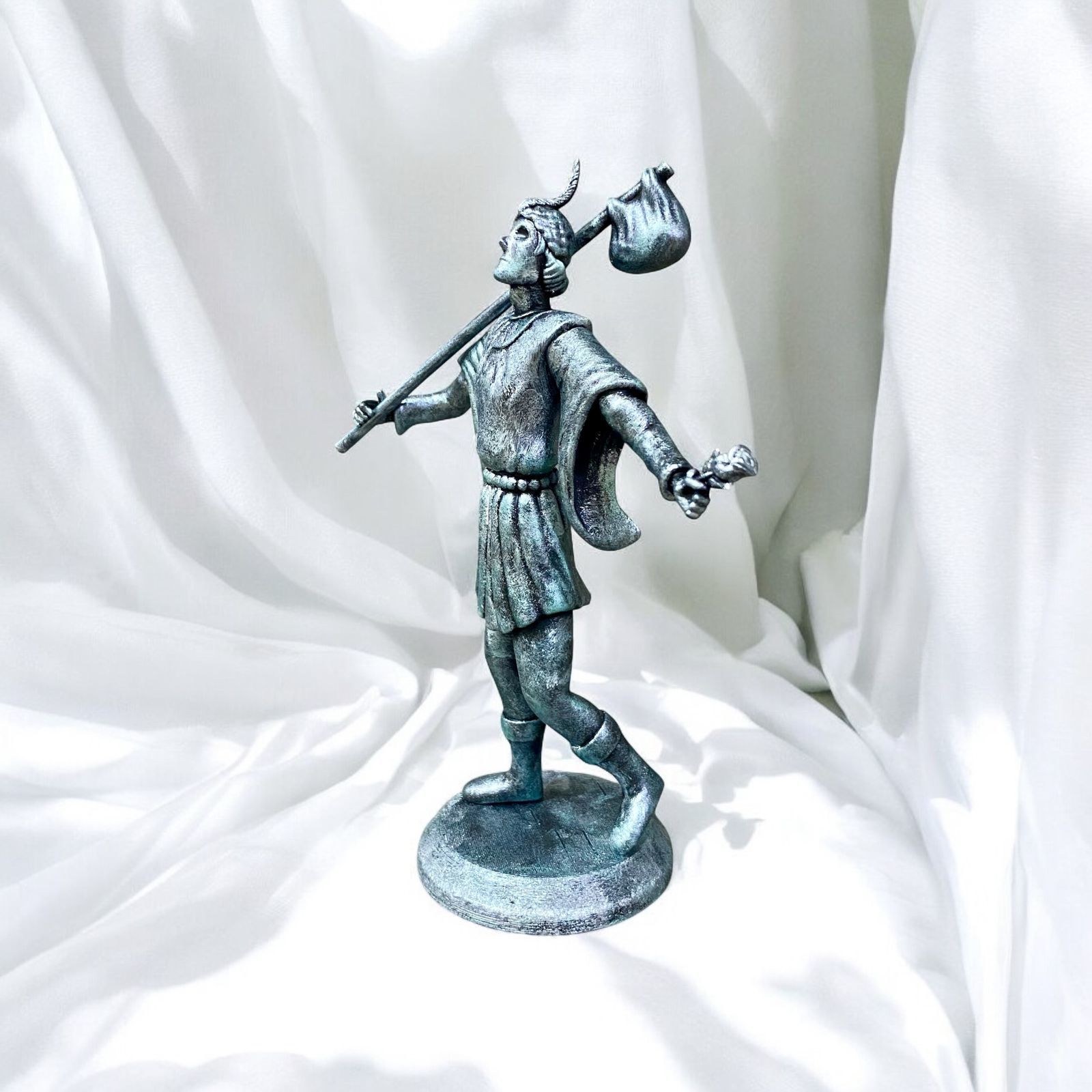 The fool - tarot card 0 3D print model_1